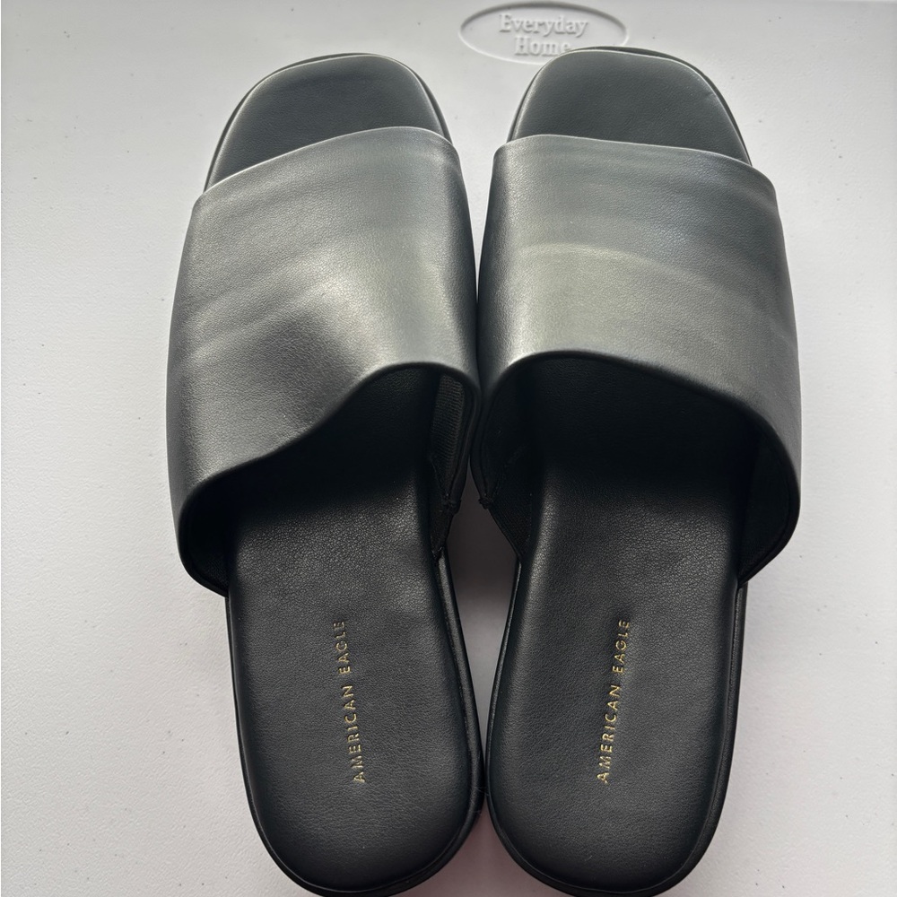 American Eagle Outfitters Black Sandals
